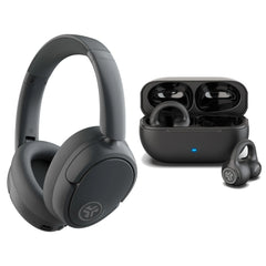 JBuds Lux Graphite & Flex Open Black